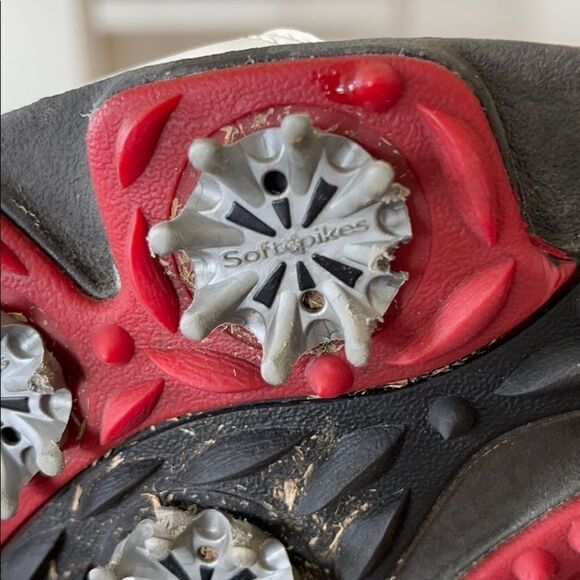 Foot joy Greenjoys Tan and White Golf Shoes-8 - Picture 4 of 7